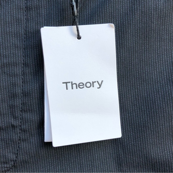 Theory NWT Mens Flat Front Golf Shorts Black  W38 - Picture 15 of 16